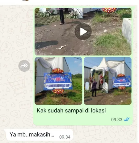 Pengiriman Karangan Bunga Karet