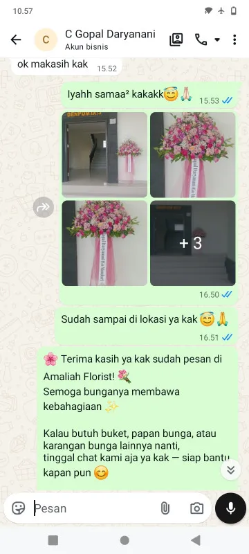Pengiriman Karangan Bunga Karet